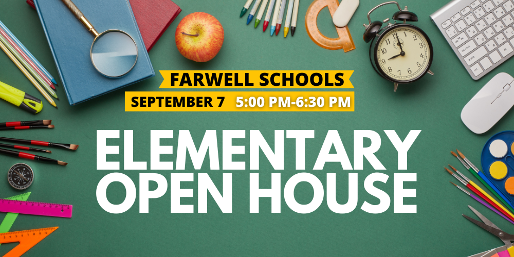 school supplies - Elementary Open House