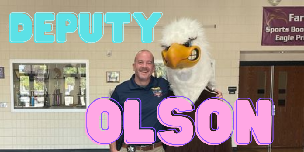 Deputy Olson and Eagle