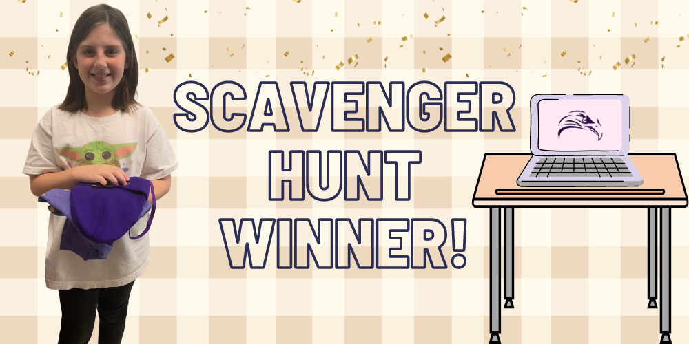 Website Scavenger Hunt Winner