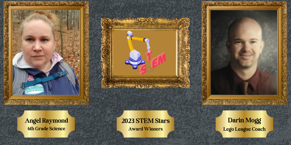Darin Mogg and Angel Raymond - 2023 STEM Star Winners 