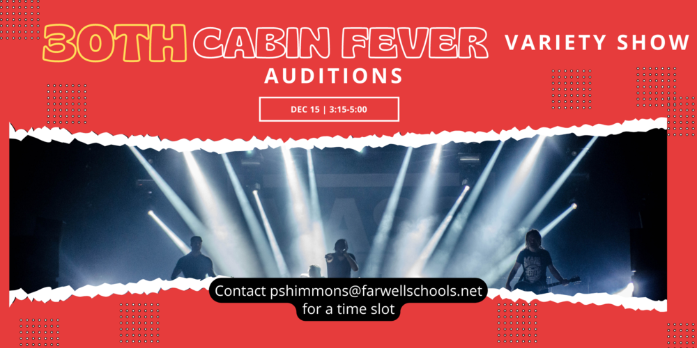 Cabin Fever Auditions - Band Singing